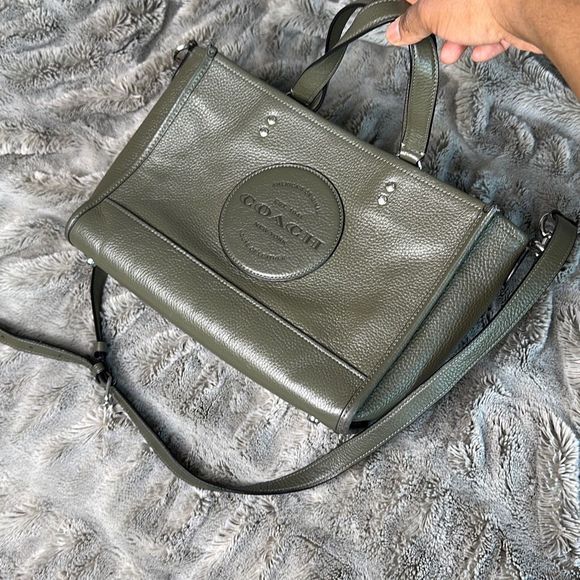 Coach Olive Green Crossbody Bag - Picture 2 of 13